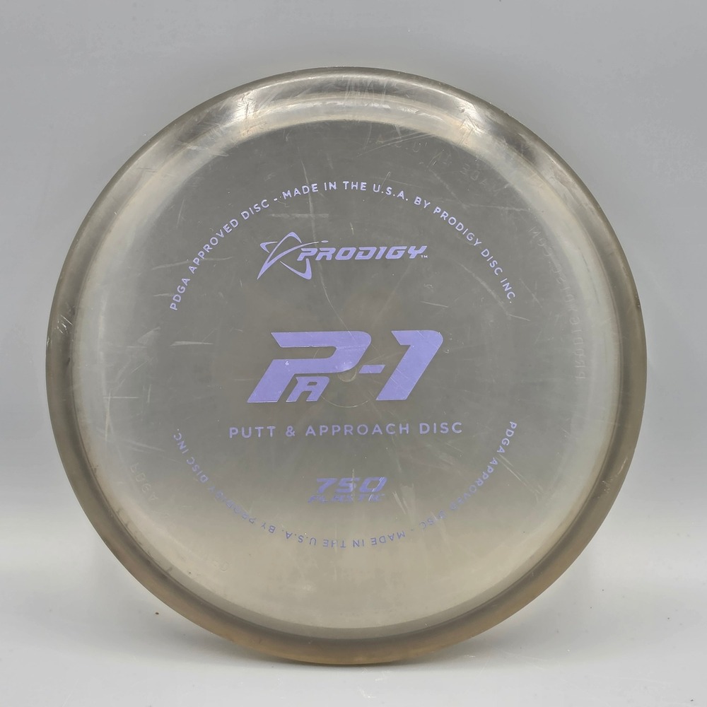 Prodigy Putter Clear PA-1 750 Plastic Disc Golf Putt Approach Disc